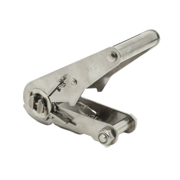 RB2515WHSS - 25mm Stainless Steel Ratchet Buckle with Wide Handle - 3