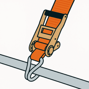 Ratchet Strap Hook on Bar