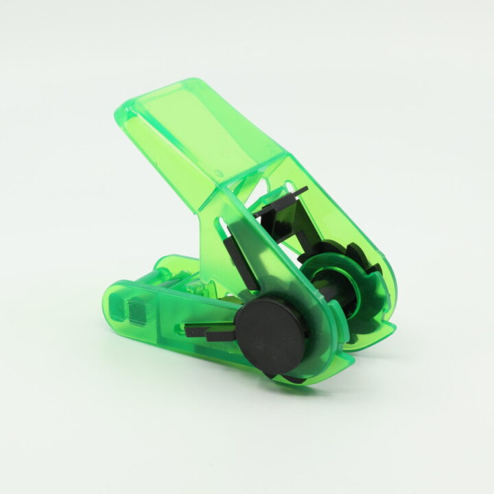 RB25025GN-PC - 25mm Green Plastic Ratchet Buckle