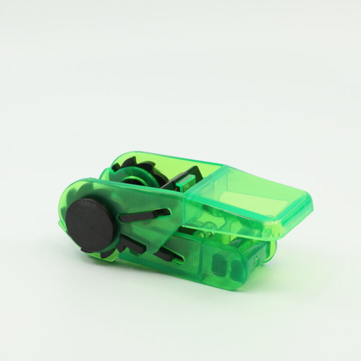 RB25025GN-PC - Green Plastic 25mm Ratchet Buckle